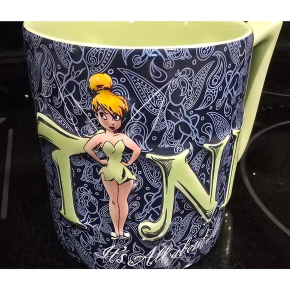 Disney Other - Disney Parks Tinker Bell Ceramic Mug